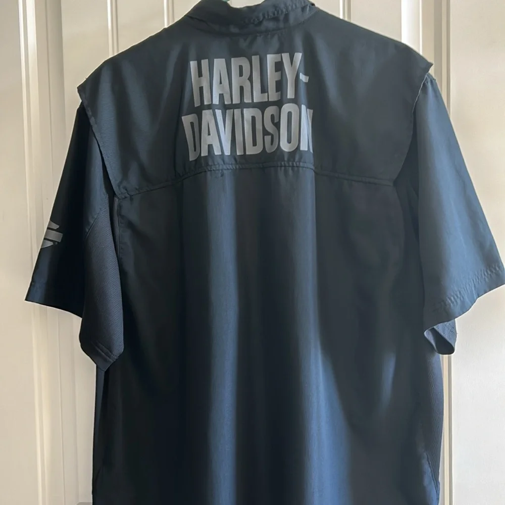 Men’s Harley Davidson Performance Short Sleeve Shirt - Picture 8 of 12